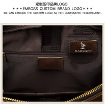 Load image into Gallery viewer, Men's Cowhide Luxury Genuine Leather Briefcase for 15.4" Laptops