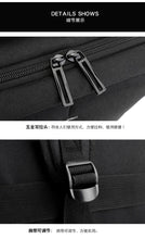 Load image into Gallery viewer, Men's Anti-Theft Waterproof Asymmetric Backpack for 15.6" Laptops