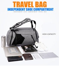 Load image into Gallery viewer, Men's Waterproof Anti-Theft Duffle Travel Bag