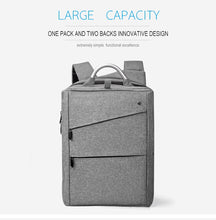 Load image into Gallery viewer, Men's Waterproof Backpack for 14'' Laptops