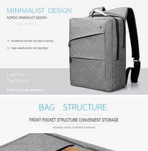 Load image into Gallery viewer, Men's Waterproof Backpack for 14'' Laptops
