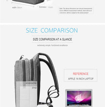 Load image into Gallery viewer, Men's Waterproof Backpack for 14'' Laptops