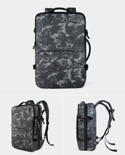 Load image into Gallery viewer, Men's Waterproof Anti-Theft Camouflage Travel Bag for 17.6" Laptops