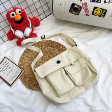 Load image into Gallery viewer, Women's Space Canvas Girl Shoulder Messenger Bag