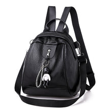 Load image into Gallery viewer, Women's Leather Shoulder Bag & Backack