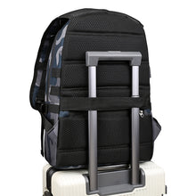 Load image into Gallery viewer, Men's PUBG Camouflage Navy Backpack