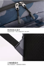 Load image into Gallery viewer, Men's PUBG Camouflage Navy Backpack