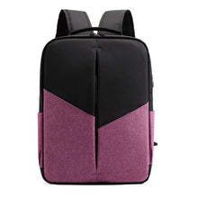 Load image into Gallery viewer, Men's Anti-Theft Waterproof Asymmetric Backpack for 15.6" Laptops