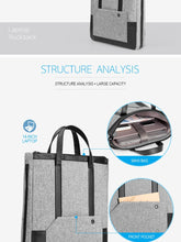 Load image into Gallery viewer, Men's Water Resistant 14" Laptop Office Briefcase & Handbag