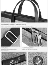 Load image into Gallery viewer, Men's Water Resistant 14" Laptop Office Briefcase & Handbag
