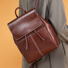 Load image into Gallery viewer, Women's High Quality Genuine Leather Backpack