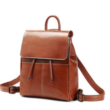 Load image into Gallery viewer, Women's High Quality Genuine Leather Backpack