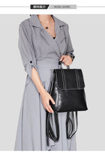 Load image into Gallery viewer, Women's Cowhide Genuine Leather Backpack