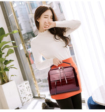 Load image into Gallery viewer, Women's Luxury Crocodile Leather Handbag