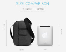 Load image into Gallery viewer, Men's Waterproof Zipper Messenger Shoulder Bag for iPad 9.7"
