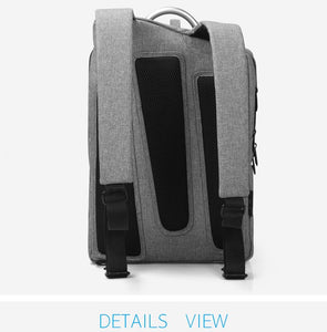 Men's Waterproof Backpack for 14'' Laptops