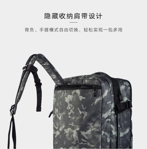 Men's Waterproof Anti-Theft Camouflage Travel Bag for 17.6" Laptops