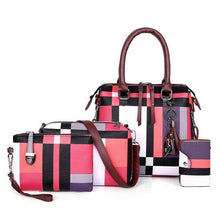 Load image into Gallery viewer, Women&#39;s Various 4 piece Leather Bags
