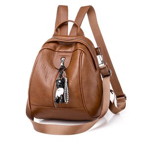 Women's Leather Shoulder Bag & Backack