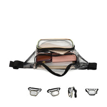 Load image into Gallery viewer, Women&#39;s Transparent Waterproof Waist Bag with 6 Colors
