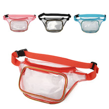 Load image into Gallery viewer, Women&#39;s Transparent Waterproof Waist Bag with 6 Colors
