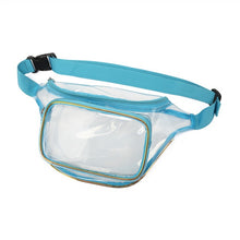 Load image into Gallery viewer, Women&#39;s Transparent Waterproof Waist Bag with 6 Colors
