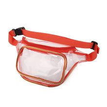 Load image into Gallery viewer, Women&#39;s Transparent Waterproof Waist Bag with 6 Colors
