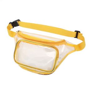 Women's Transparent Waterproof Waist Bag with 6 Colors