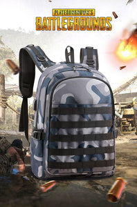 Men's PUBG Camouflage Navy Backpack