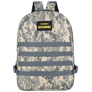 Men's PUBG Camouflage Navy Backpack