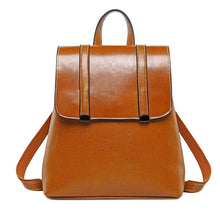 Load image into Gallery viewer, Women&#39;s Cowhide Genuine Leather Backpack
