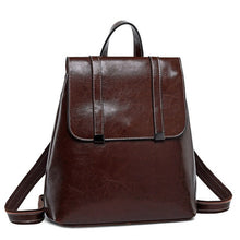 Load image into Gallery viewer, Women&#39;s Cowhide Genuine Leather Backpack
