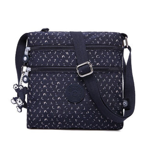 Women's Various Style Nylon Zipper Messenger Bag