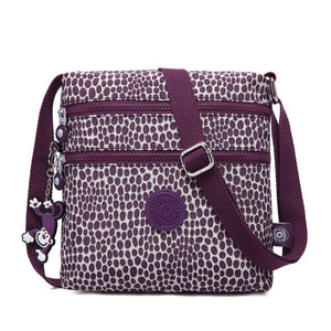 Women's Various Style Nylon Zipper Messenger Bag