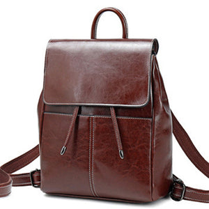 Women's High Quality Genuine Leather Backpack