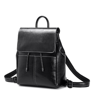 Women's High Quality Genuine Leather Backpack