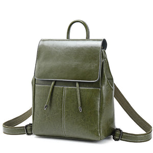 Women's High Quality Genuine Leather Backpack