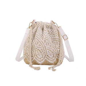 Women's Straw Knitted  Shoulder & Handbag