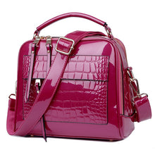 Load image into Gallery viewer, Women&#39;s Luxury Crocodile Leather Handbag
