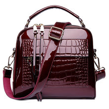 Load image into Gallery viewer, Women&#39;s Luxury Crocodile Leather Handbag
