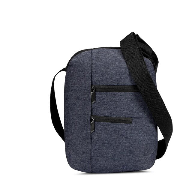 Men's Waterproof Zipper Messenger Shoulder Bag for iPad 9.7