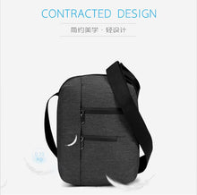 Load image into Gallery viewer, Men&#39;s Waterproof Zipper Messenger Shoulder Bag for iPad 9.7&quot;
